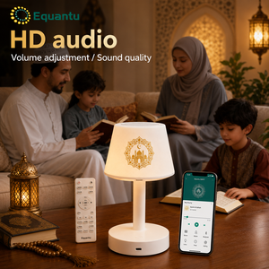 Muslim Gift Quran <b>Speaker</b> Study Lamp Touchk Night Lamp Table <b>LED</b> Lamp For Muslim Prayer Learning Quran - Product Image 4