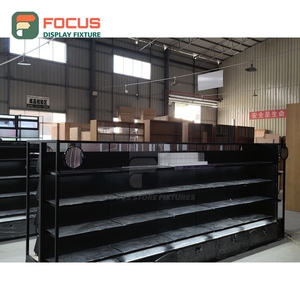 Customized Brand Store Lockable Wall Shelving Factory Beauty Retail Design - Product Image 3