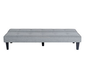 Partner-sofá <span class=keywords><strong>cama</strong></span> Convertible <span class=keywords><strong>plegable</strong></span> con <span class=keywords><strong>espuma</strong></span> viscoelástica, mueble moderno de tela de lino gris para sala de estar - Product Image 3