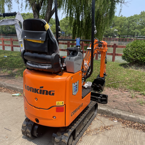 Mini-excavatrice sur chenilles LONKING CDM6010, 1 tonne, excavatrice hydraulique avec moteur, pompe et boîte de vitesses pour travaux agricoles, aménagement paysager et construction - Product Image 6