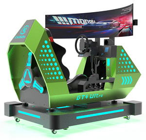 GT4 Ultra Race F1, Simulador de Carreras con 3 Pantallas, Realidad Virtual Patentada, Juego Completo de Cabina de Conducción Moza - Product Image 5
