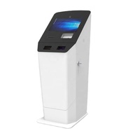 Quiosco de pago de autoservicio con pantalla táctil cajero automático de cambio de moneda en efectivo