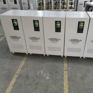 Regulador monofásico 10kva 220v 45v do estabilizador de tensão do condicionamento de ar home industrial do poder superior - Product Image 1
