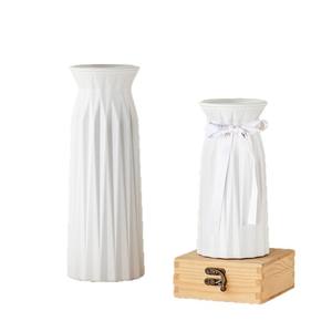 नए आगमन बूमरे आधुनिक डिजाइन आकार के रंगीन प्लास्टिक शादी का फूल <span class=keywords><strong>vase</strong></span> - Product Image 5