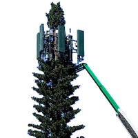 Tour Monopôle Camouflage Pin 35m à Technologie Professionnelle |   Mât de communication bionique esthétique pour zone résidentielle