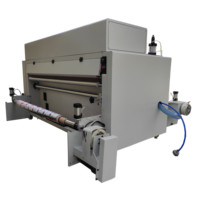Machine de revêtement UV liquide semi-automatique de grande taille 9KW, largeur maximale 1600mm, 0-10m/min (380V)