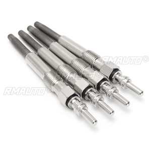 Juego de 4 Bujías de Incandescencia de Doble Bobina 1.9 TDI para VW Golf Jetta Beetle 1997-2004 DRX00059 Metal Plateado N10140103 N10140102 - Product Image 4