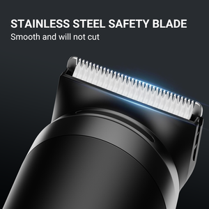 <span class=keywords><strong>Tondeuse</strong></span> à cheveux et barbe électrique en forme de T, rasoir de barbier rechargeable par USB, étanche, pour usage hôtelier - Product Image 4
