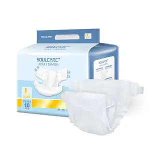 Hot New Impresso Soft Comfort Adulto Diaper Insert Pad para Idosos de Plástico A Granel China Fábrica