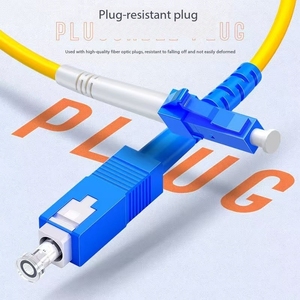 Jue Hong Factory SC FC cavalier de câble à fibres optiques cordon de raccordement UPC-SM monomode pour câbles de Communication à fibres optiques FTTH - Product Image 3