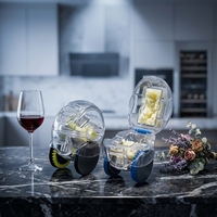 Multifunctionele automatische roestvrijstalen knoflookhakker gemberknijper grinder keuken gadget makkelijk schoon te maken duurzaam handgereedschap