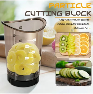 En gros, Coupe-fruits rapide à plaque poussoir pour fraises, bananes et légumes, pour la préparation rapide de salades - Product Image 4
