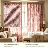 Tissu Jacquard Teint en Fil 100% Polyester Écologique à Prix Compétitif, Poids Moyen, Texture Douce, Largeur 98 Pouces pour Rideaux