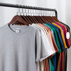 T-Shirt Neutra all'Ingrosso, Personalizzabile con Serigrafia o Stampa Digitale, Logo del Marchio, in Poliestere <span class=keywords><strong>e</strong></span> Cotone, Taglie Grandi per <span class=keywords><strong>Uomo</strong></span> - Product Image 5