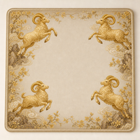 Tapis de Mahjong personnalisé de style américain, tapis de Mahjong imperméable avec règle de Mahjong, 12 animaux du zodiaque, design traditionnel chinois
