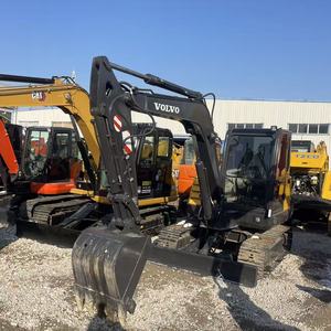 Excavadora Volvo EC60 Usada, Excavadora Hidráulica de 6 Toneladas, Excavadora de Orugas Volvo para Construcción - Product Image 1