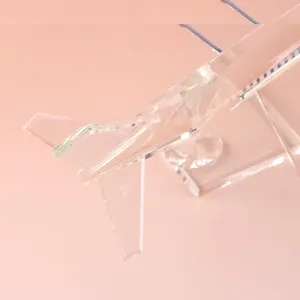 Cr252 Bán Buôn Pha Lê Thủ Công Mỹ Nghệ Chất Lượng Cao Mô Hình Máy Bay Kinh Doanh Pha Lê Mô Hình Máy Bay Hoàn Hảo Cho Món Quà, Trang Trí Nội Thất - Product Image 5