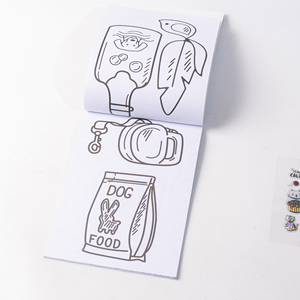 <span class=keywords><strong>Livre</strong></span> d'autocollants à colorier personnalisé OEM pour enfants, thème vie marine, 56 pages, <span class=keywords><strong>livre</strong></span> d'activités éducatives pour tout-petits, art et artisanat - Product Image 4