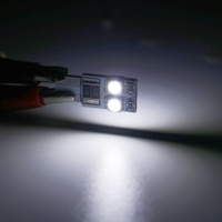 Bombilla LED T10 W5W Blanca OTCO sin Errores, 194 168, Sin Polaridad, 12V, Reemplazo Básico de Halógeno para Audi A4