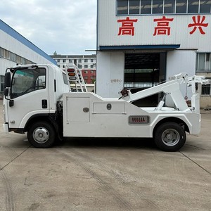 Camion de dépannage intégré ISUZU, moteur diesel, transmission manuelle, norme d'émission EURO 3, véhicule de remorquage neuf, sans accident - Product Image 5