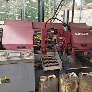 Sierra de cinta metálica de precisión, equipo de corte industrial estable para barras redondas y tubos cuadrados - Product Image 3