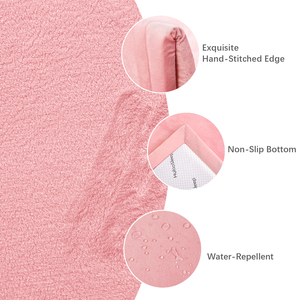 OEM ODM Tapis moderne et sûr pour les tout-petits Tapis de sol en mousse épaisse rose velours corail Tapis de parc Tatami en mousse à mémoire de forme - Product Image 3