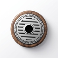 Diffuseur de parfum pour voiture en bois d'huile essentielle de noyer noir, clip de ventilation, aromathérapie, désodorisant