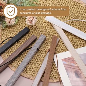 Colgador Magnético de Madera para Pósteres, Marcos Magnéticos de Madera para Lienzos, Impresiones Artísticas, Colgadores Magnéticos con Varillas, Tamaño y Color Personalizables - Product Image 4