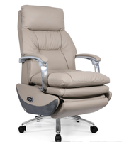 Chaise de bureau exécutive en cuir au design moderne, chaise de massage, chaise de jeu pour le corps entier