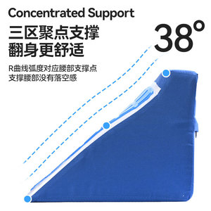 Almohada Triangular con Gel Refrigerante Huaheng, Soporte Corporal para Personas Encamadas, Uso en Verano - Product Image 3