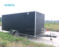 Remolque de Comida de 5 Metros Listo para Usar, Estilo Food Truck Mediano para Comida Panameña