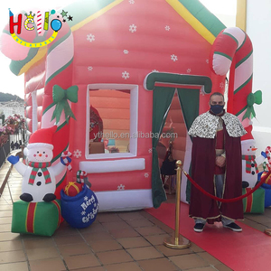 Nouvelle conception Tente de bonhomme de <span class=keywords><strong>neige</strong></span> personnalisée Tente gonflable de Noël Igloo Maison auvent extérieur Tente de camping - Product Image 5