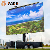 Écran d'affichage LED de camion d'extérieur étanche de haute qualité P5, panneau d'affichage mobile publicitaire, affiches de remorque de véhicule électrique