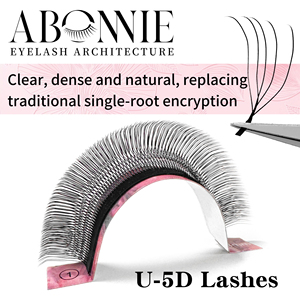 Extensions de <span class=keywords><strong>cils</strong></span> en gros noir mat faites à la main, <span class=keywords><strong>cils</strong></span> en U YY, extensions de <span class=keywords><strong>cils</strong></span> coréens en PBT naturel doux en forme de W, faux <span class=keywords><strong>cils</strong></span> 4D 5D 6D, marque privée - Product Image 4