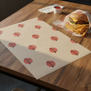 Papel de Aluminio Impreso para Envolver Alimentos - Pilaf de Cordero, Pan, Hamburguesa, Sándwich, Hotdog, <span class=keywords><strong>Burrito</strong></span>, Galleta - Product Image 5