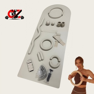 Anillo de Pilates Profesional con Logotipo Personalizado de Fábrica CZ, Pesas para Tobillos, Bandas de Tela para Glúteos, Pelota de Yoga EVA Portátil - Product Image 1