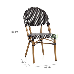 Meubles de bistrot en rotin synthétiques, mobilier de bistrot, style français, <span class=keywords><strong>Paris</strong></span>, (E1042), offre spéciale - Product Image 6