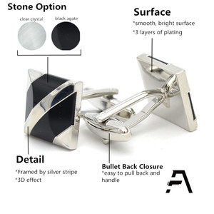 Gemelos de kaftan de metal personalizados, precio al por mayor, fantasía de dongguan - Product Image 2