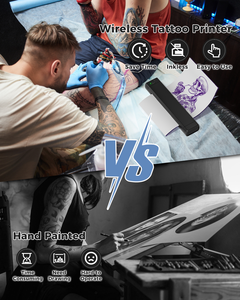 Impresora Térmica Portátil Phomemo M08F A4 Personalizada al por Mayor, Mini Impresora Móvil para Imprimir <span class=keywords><strong>Tatuajes</strong></span> Temporales - Product Image 2
