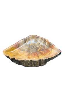 Vase en bois pétrifié naturel artisanal jusqu'à 40 cm, décoration de maison moderne et luxueuse, bol décoratif - Product Image 2