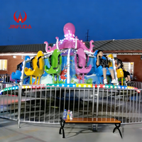 Fournisseur chinois d'attractions de parcs d'attractions : Manèges Carrousel, Plateau tournant et Octopus dansant