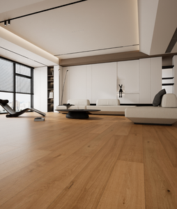 Gỗ sồi Châu Âu Thiết kế sàn ánh sáng khói 15/3x192x1910 Lớp trên cùng (Dày 3mm) cưa cắt chải 3 Lớp Thiết kế sàn - Product Image 1