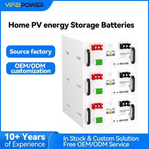 15kWh 분할 랙 마운트 캔 배터리 케이스 DIY 키트 300A BMS DC 차단기 51.2V 300Ah <span class=keywords><strong>LiFePO4</strong></span> 리튬 이온 배터리 박스 홈 솔라 - Product Image 4