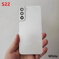 Cache-batterie de remplacement pour S20 S20 Plus S20u S21 S21Plus S21u S22 S22 Plus S22u, boîtier arrière en verre au design barre