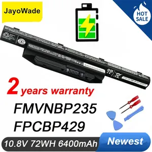 FPCBP429 แบตเตอรี่แล็ปท็อปสําหรับ <span class=keywords><strong>FUJITSU</strong></span> LifeBook <span class=keywords><strong>A544</strong></span> AH564 E733 SH904 FFPCBP426 FPCBP404 FPCBP416 FPCBP434 FPCBP405 72WH 6400mAH - Product Image 2