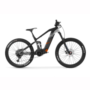 Bicicleta Eléctrica de Montaña Sram GX de 12 Velocidades, <span class=keywords><strong>29</strong></span> Pulgadas, Suspensión Completa, Cuadro de Fibra de Carbono, Motor Central de 500W, <span class=keywords><strong>Rockshox</strong></span>, Bicicleta Eléctrica MTB - Product Image 1