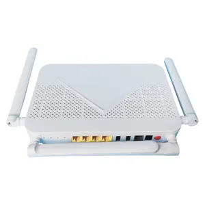 Equipo de fibra de alta calidad HG6821m ONU ONT GPON/EPON/XPON 4GE + 1POTS + 2USB + 2,4G/5G WiFi Firmware en inglés para redes FTTH