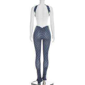 Nuovi Arrivi Primavera 2026: Completo Due Pezzi <span class=keywords><strong>Sexy</strong></span> da Donna con Stampa a Pois - Product Image 4