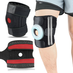 Genouillère articulée de sport réglable pour hommes, avec stabilisateurs, pour le soulagement de la douleur du ménisque - Product Image 1
