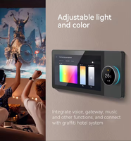 Host de Música Multifuncional Tuya WiFi de 6 Pulgadas, Pantalla de Control Central para Sistema de Hogar Inteligente Tuya, Gateway ZigBee, Interruptor Inteligente de Lujo